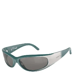 Green Resin Sunglasses
