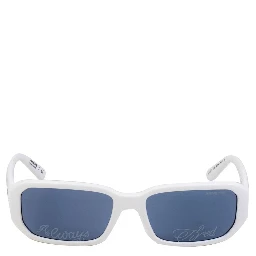 White Resin Sunglasses