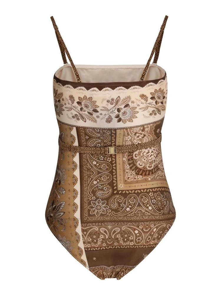 Brown Polyamide One-Piece Swimsuit alternative