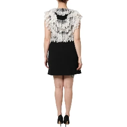 Black Fashion Devotion Embellish Mini Dress