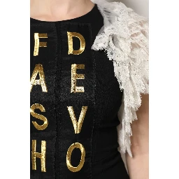 Black Fashion Devotion Embellish Mini Dress