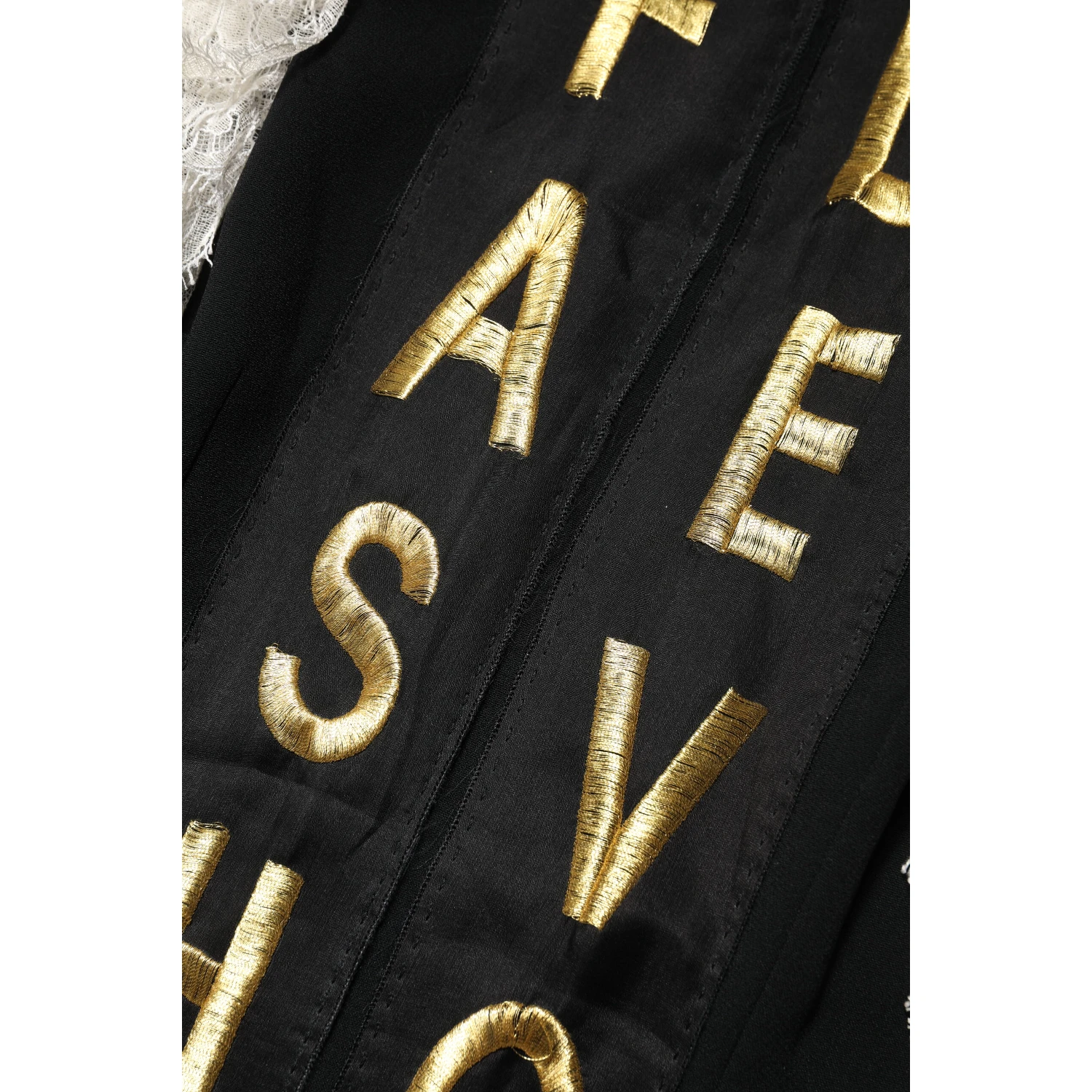 Black Fashion Devotion Embellish Mini Dress