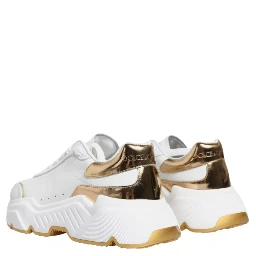 White Gold Daymaster Low Top Sneakers Shoes