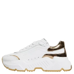 White Gold Daymaster Low Top Sneakers Shoes