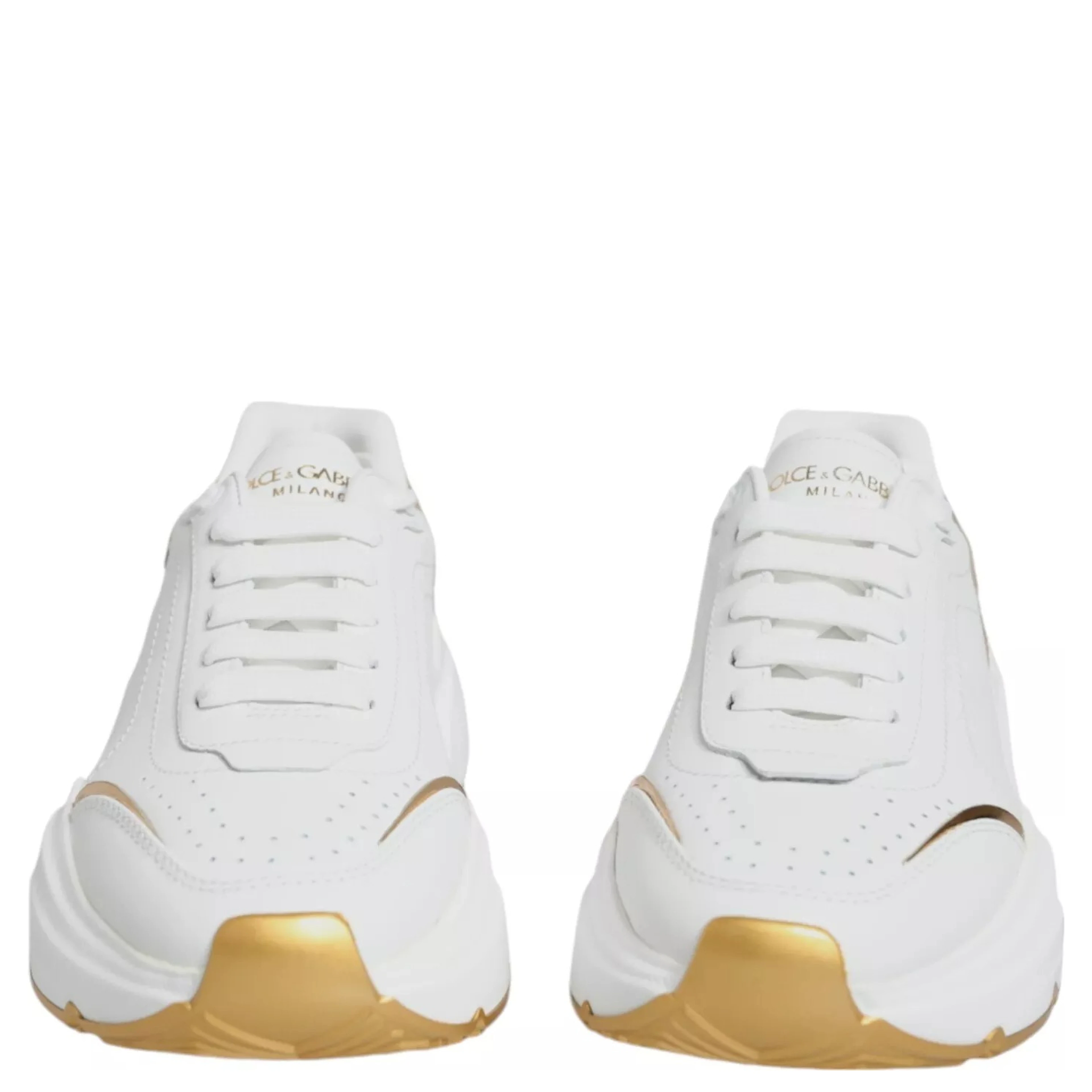 White Gold Daymaster Low Top Sneakers Shoes