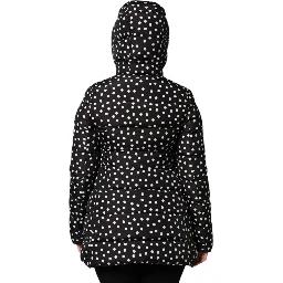 Black Puffer Hooded Zip Reversible Jacket