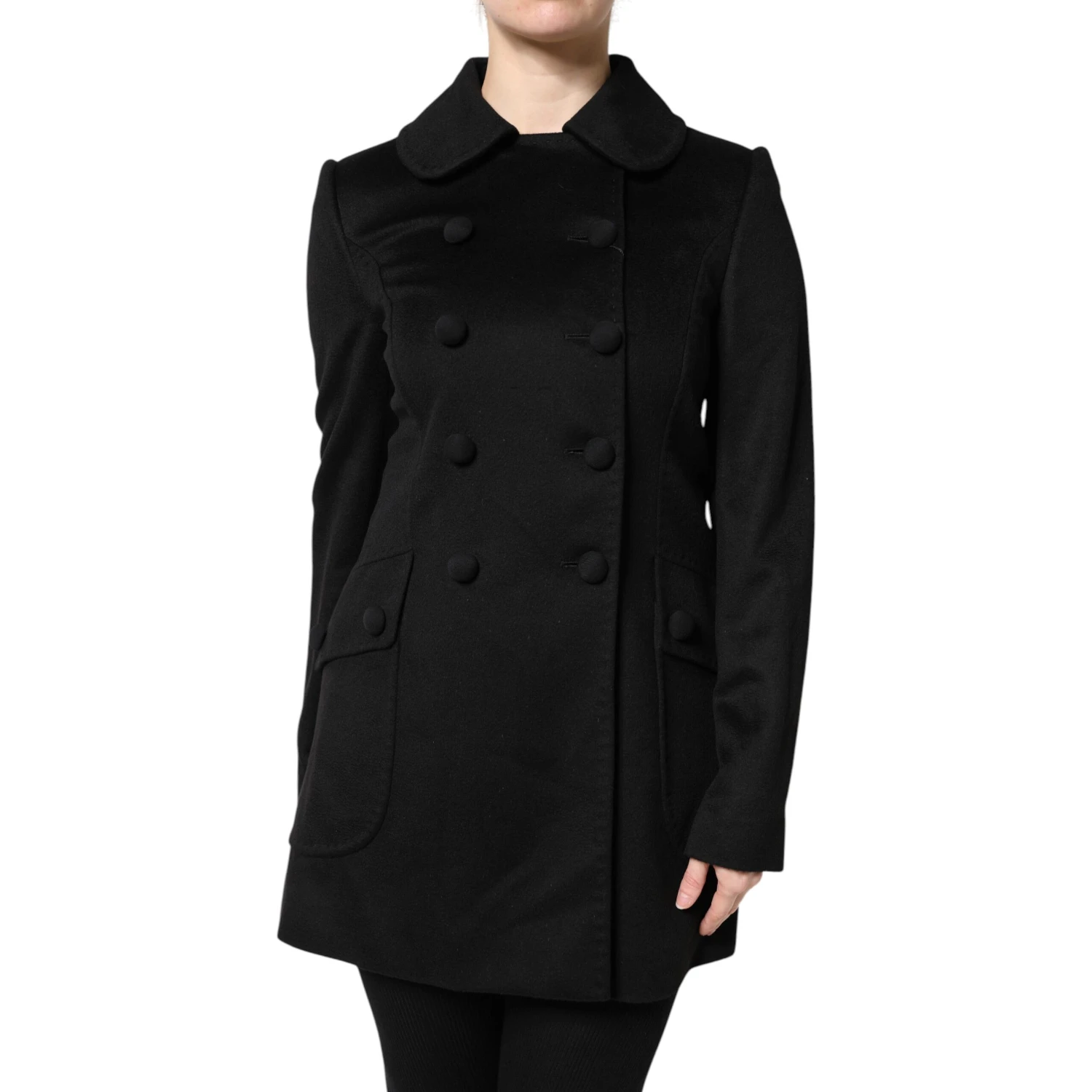 Black Wool Sartoria Italiano Blazer Jacket
