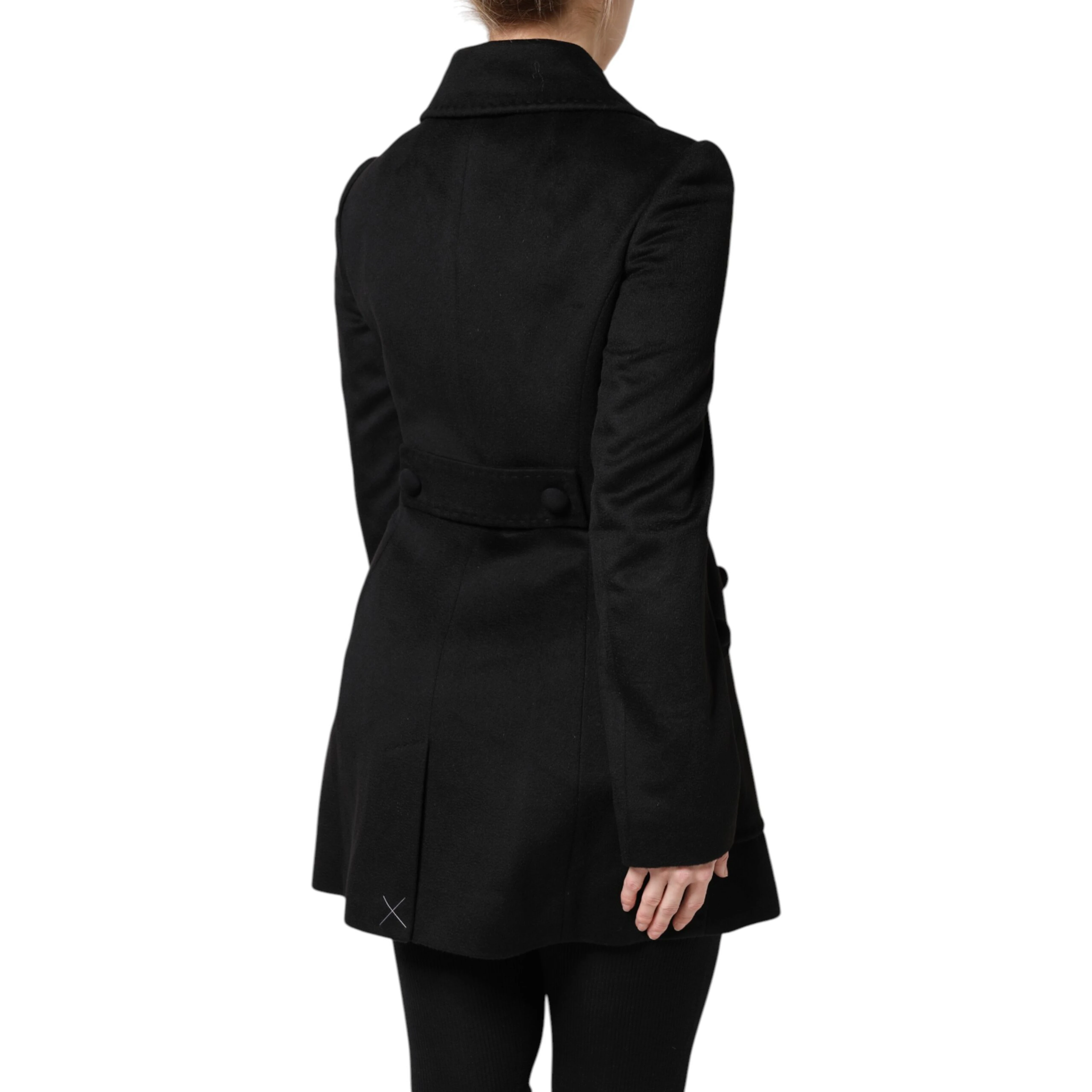 Black Wool Sartoria Italiano Blazer Jacket