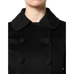 Black Wool Sartoria Italiano Blazer Jacket