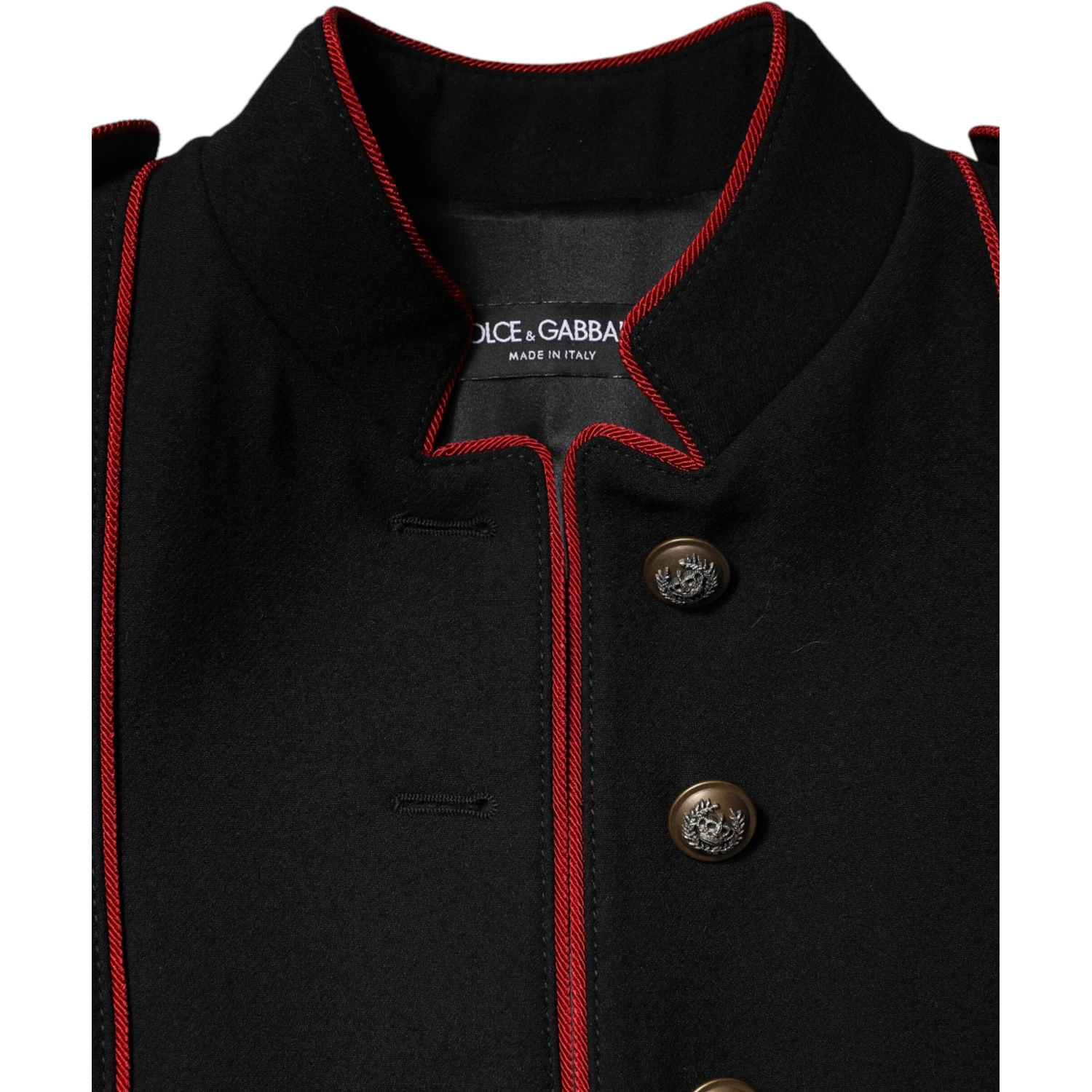 Black Wool Single Breasted Trench Coat Jacket