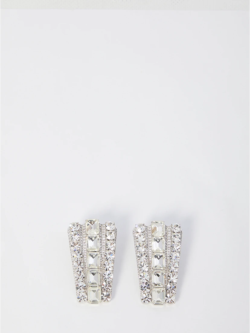 Multi crystals earrings