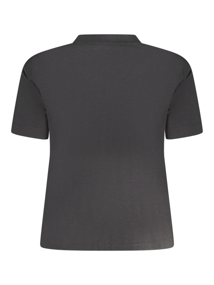 Black Cotton Women T-Shirt alternative