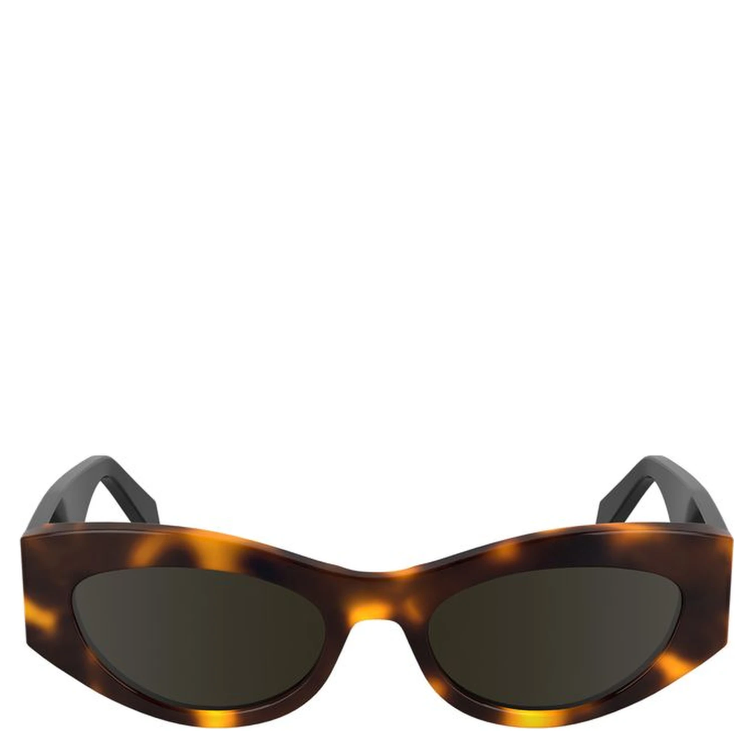 Brown Acetate Women's Sunglass