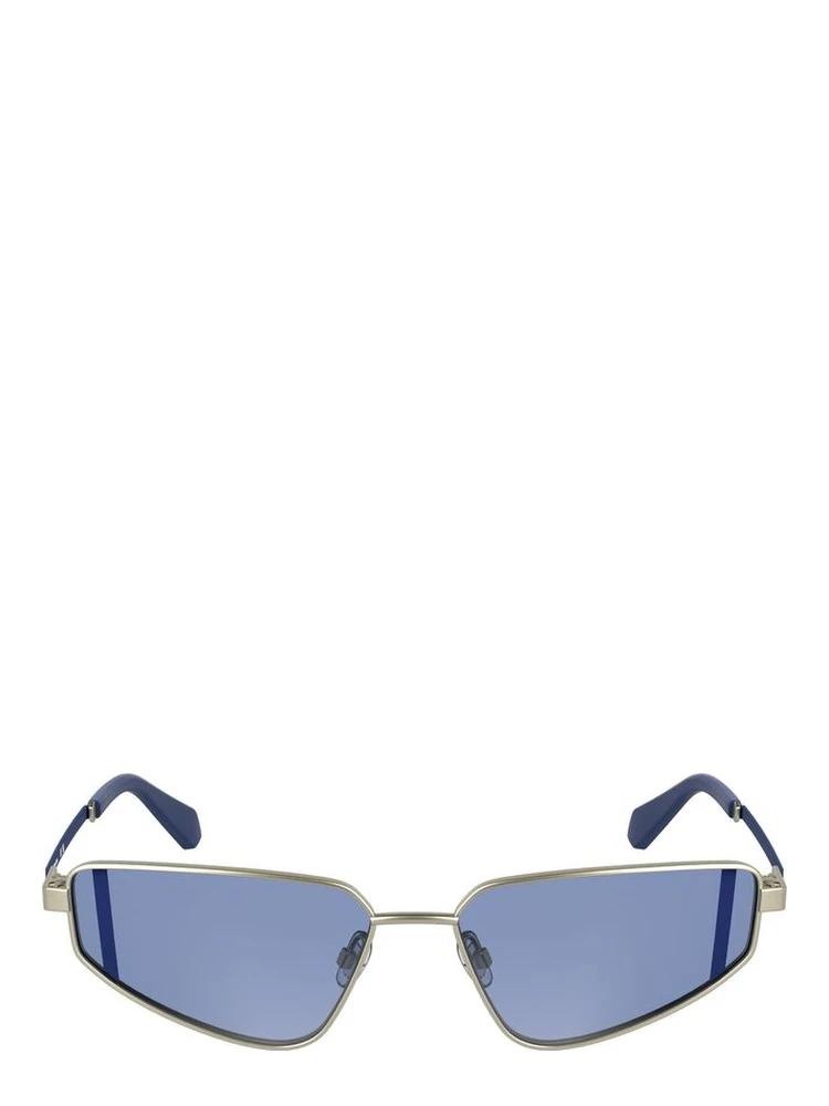 Gray Metal Women Sunglasses