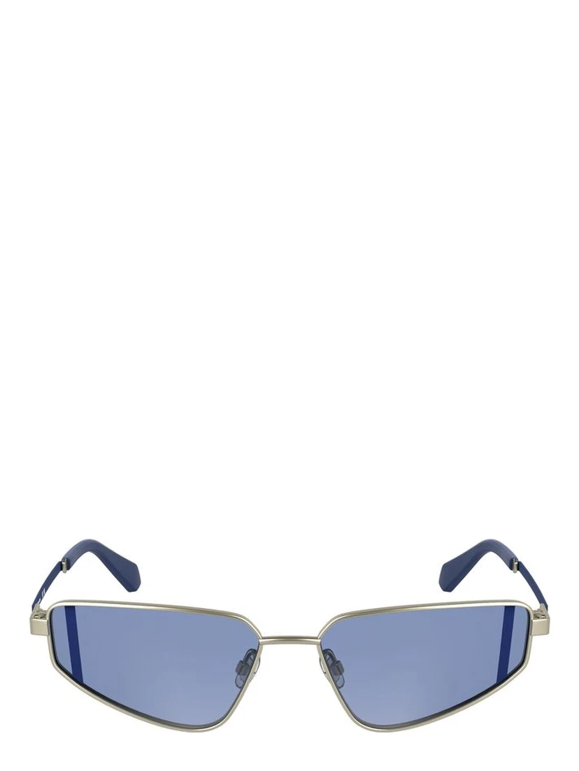 Gray Metal Women Sunglasses