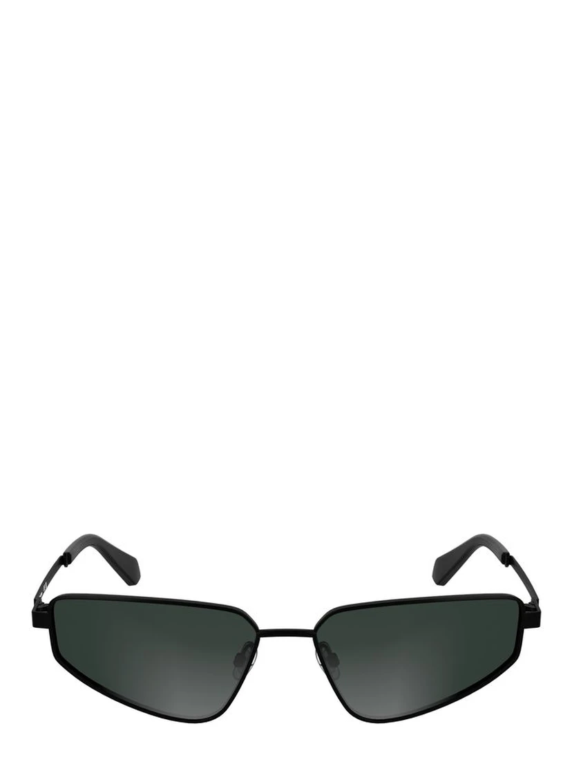 Black Metal Women Sunglass
