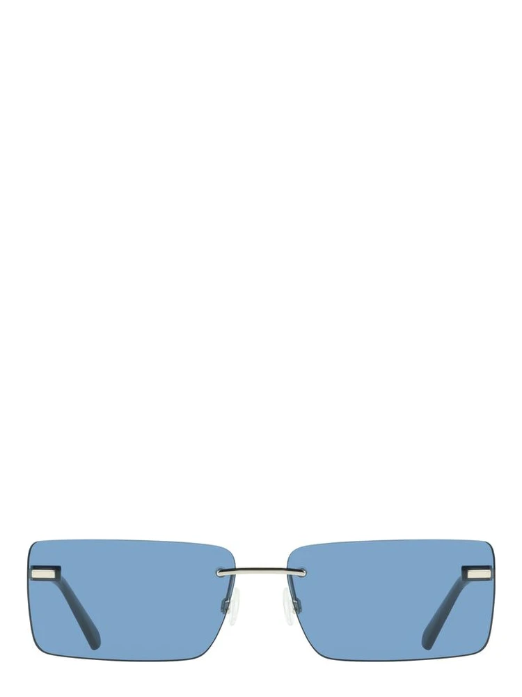 Blue Metal Women Sunglass