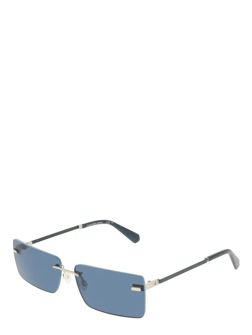 Blue Metal Women Sunglass