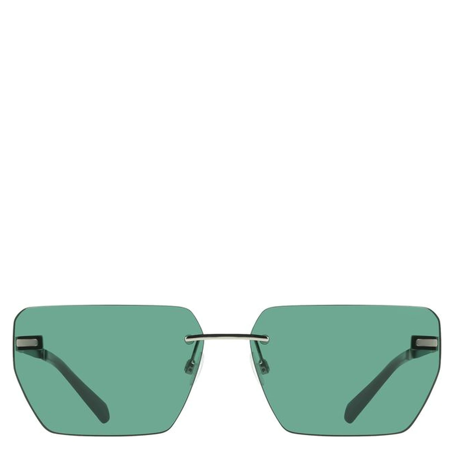 Green Metal Men Sunglass