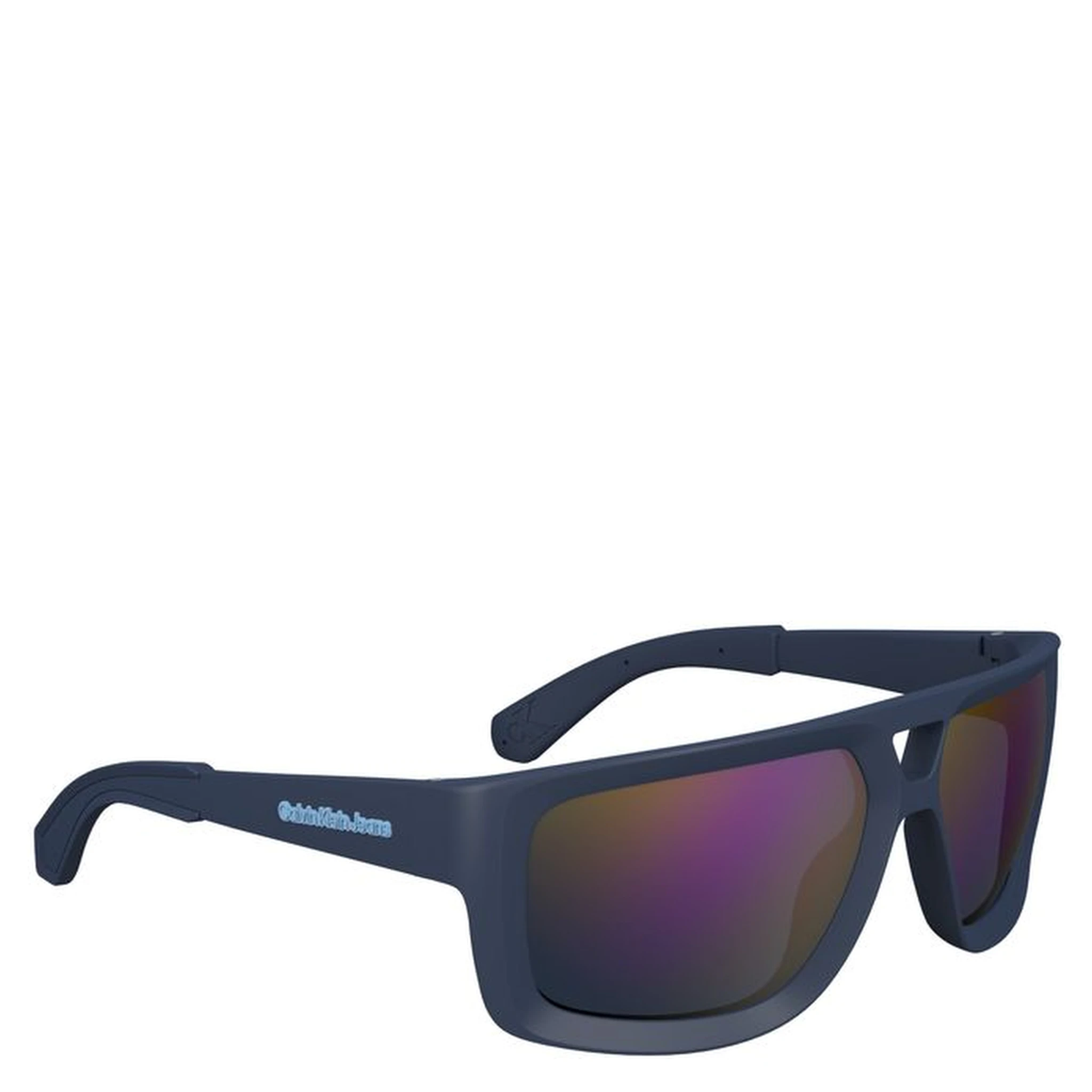 Blue Plastic Men Sunglasses