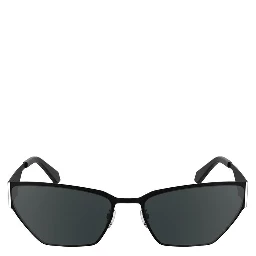 Black Metal Women Sunglasses