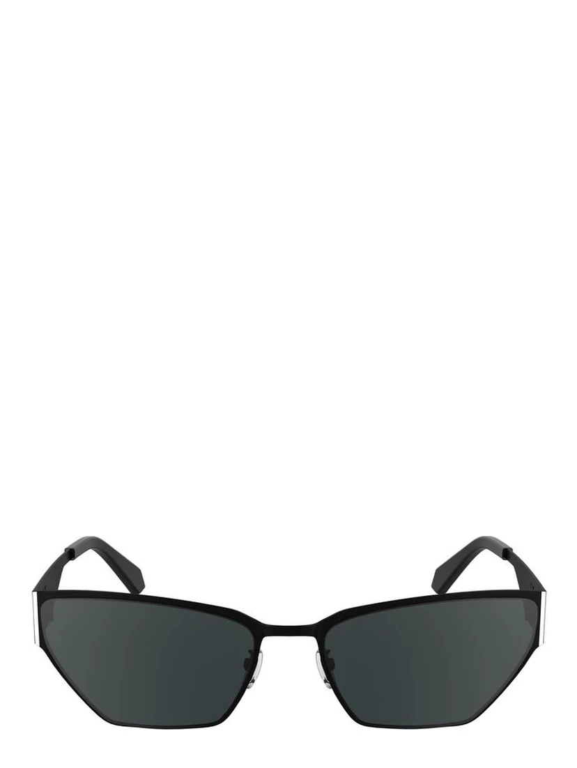 Black Metal Women Sunglasses