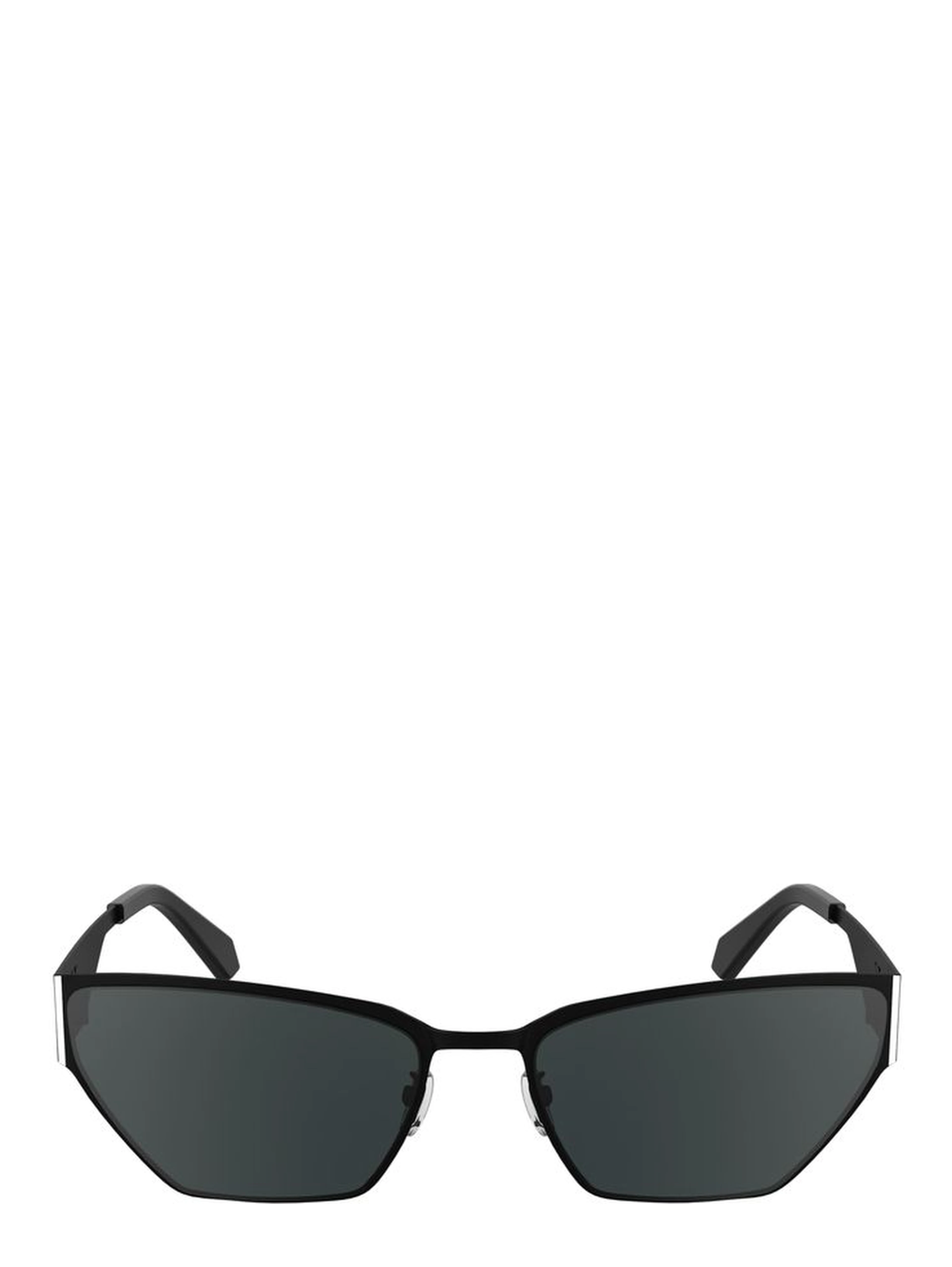 Black Metal Women Sunglasses