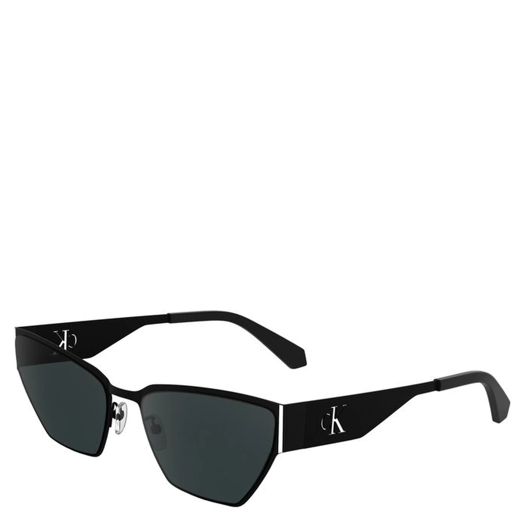Black Metal Women Sunglasses