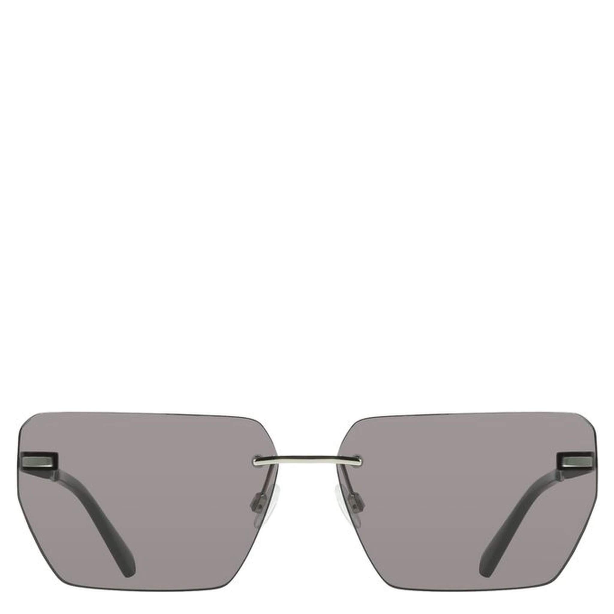 Gray Metal Men Sunglasses