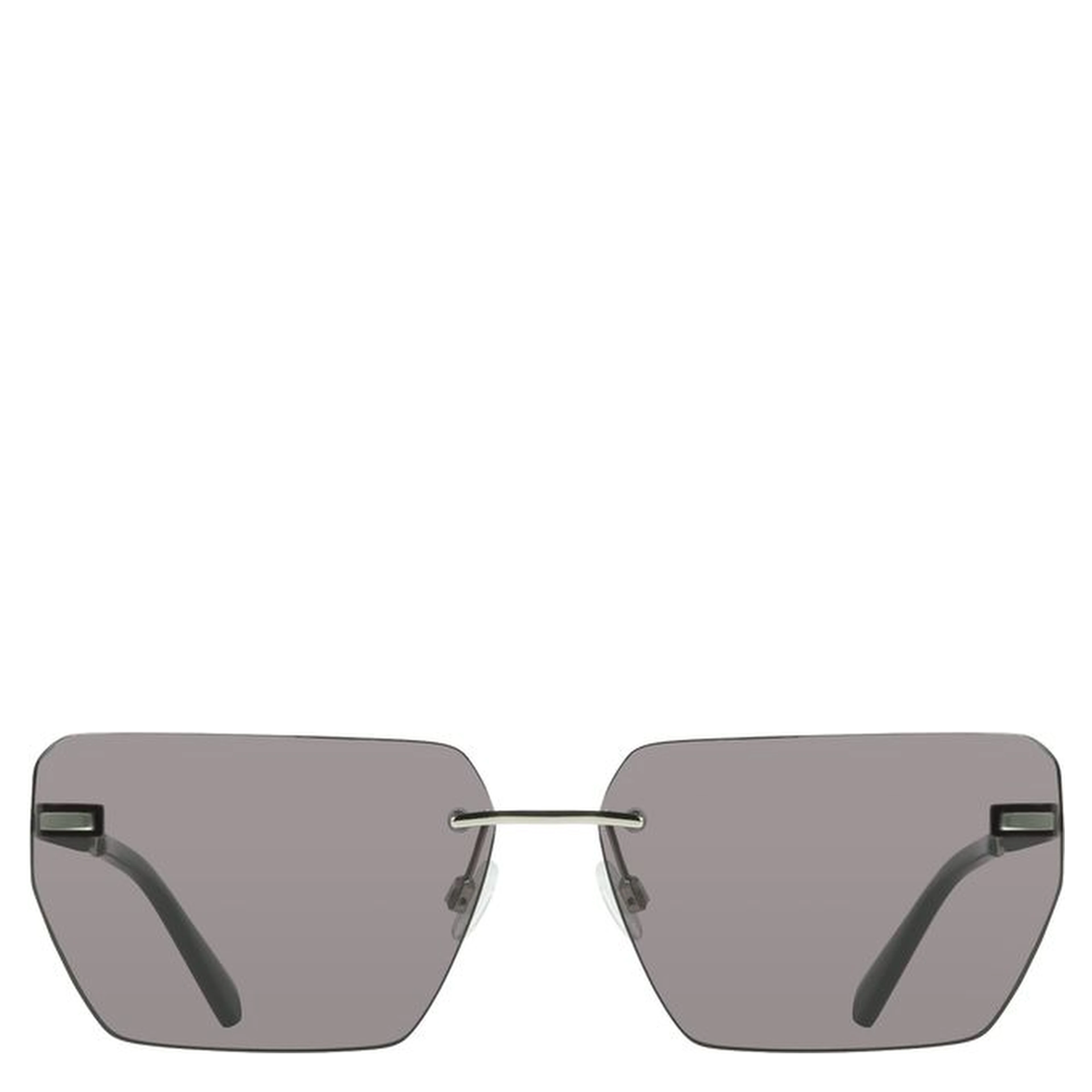 Gray Metal Men Sunglasses