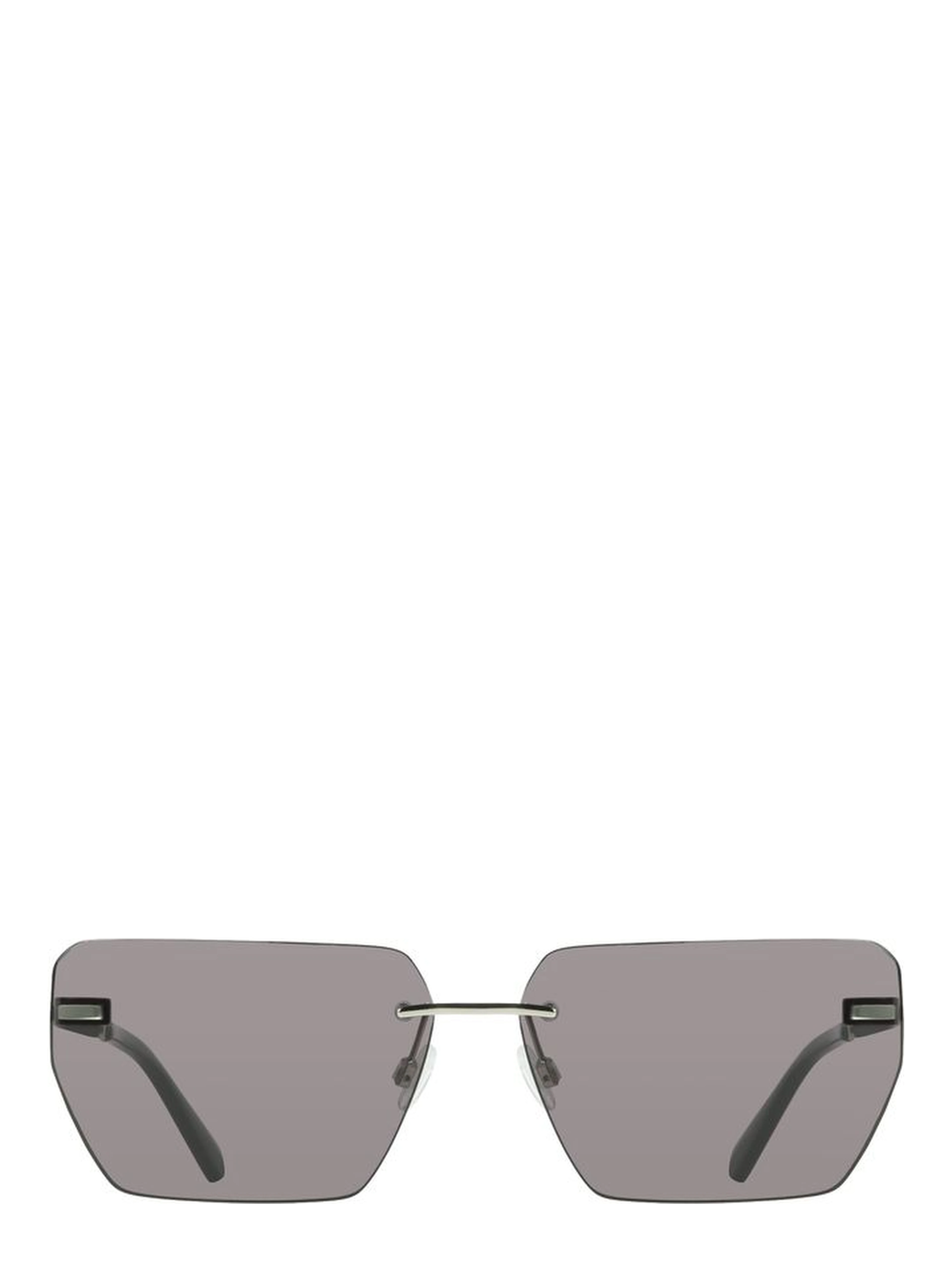 Gray Metal Men Sunglasses