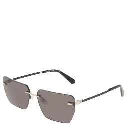 Gray Metal Men Sunglasses