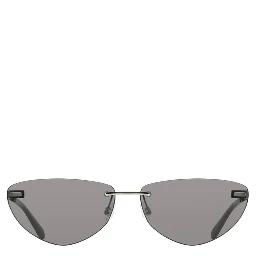 Black Metal Women Sunglass