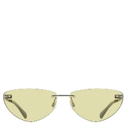 Green Metal Women Sunglass