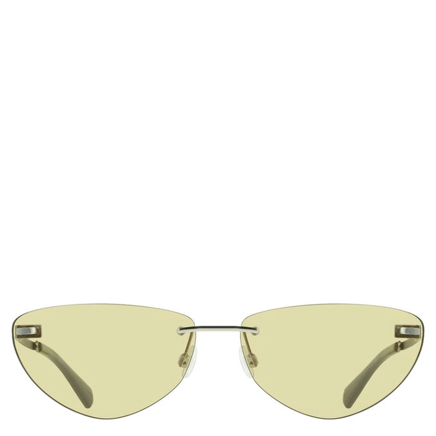 Green Metal Women Sunglass