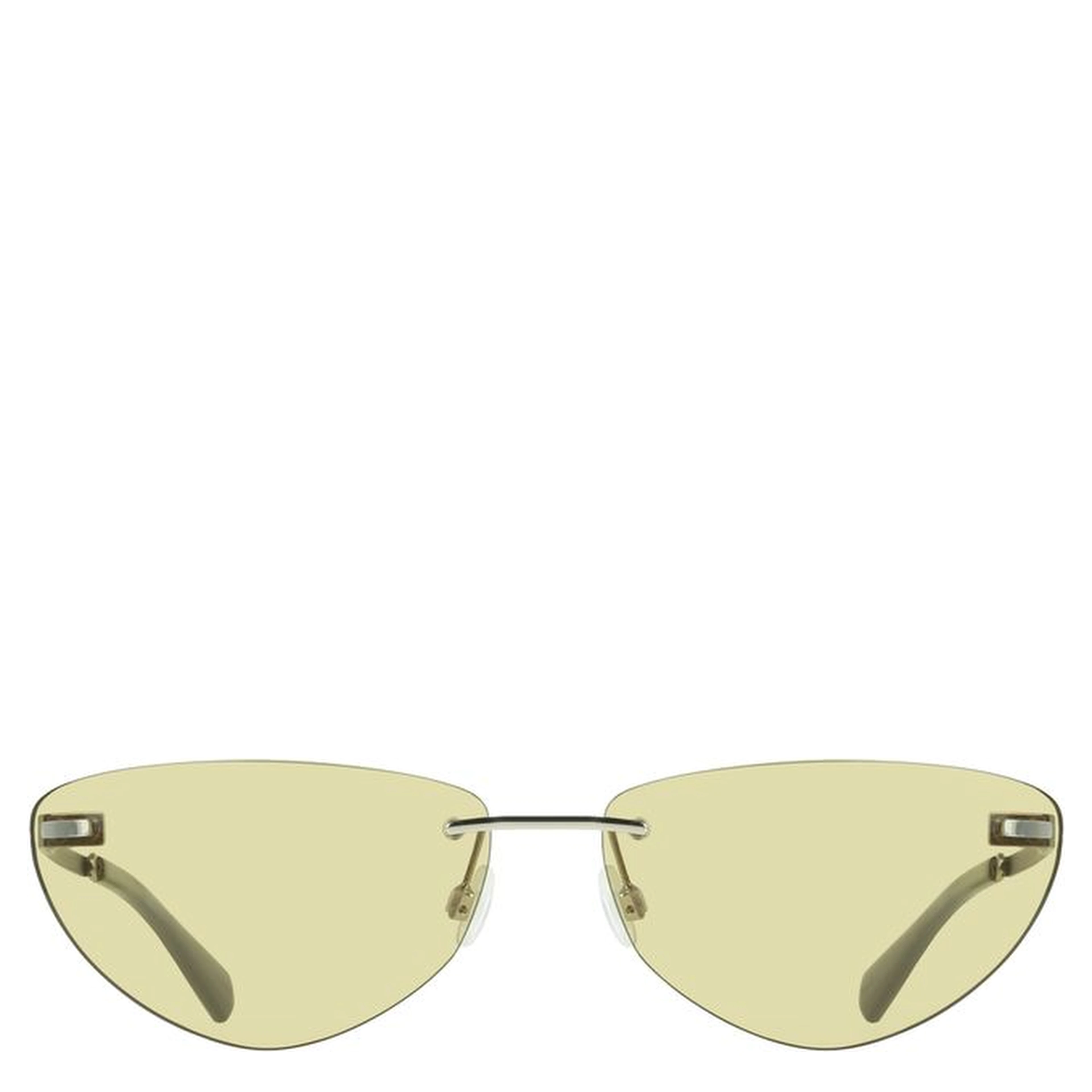 Green Metal Women Sunglass