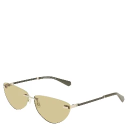 Green Metal Women Sunglass