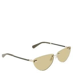 Green Metal Women Sunglass