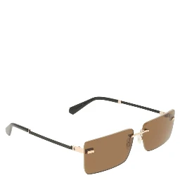 Beige Metal Women Sunglass