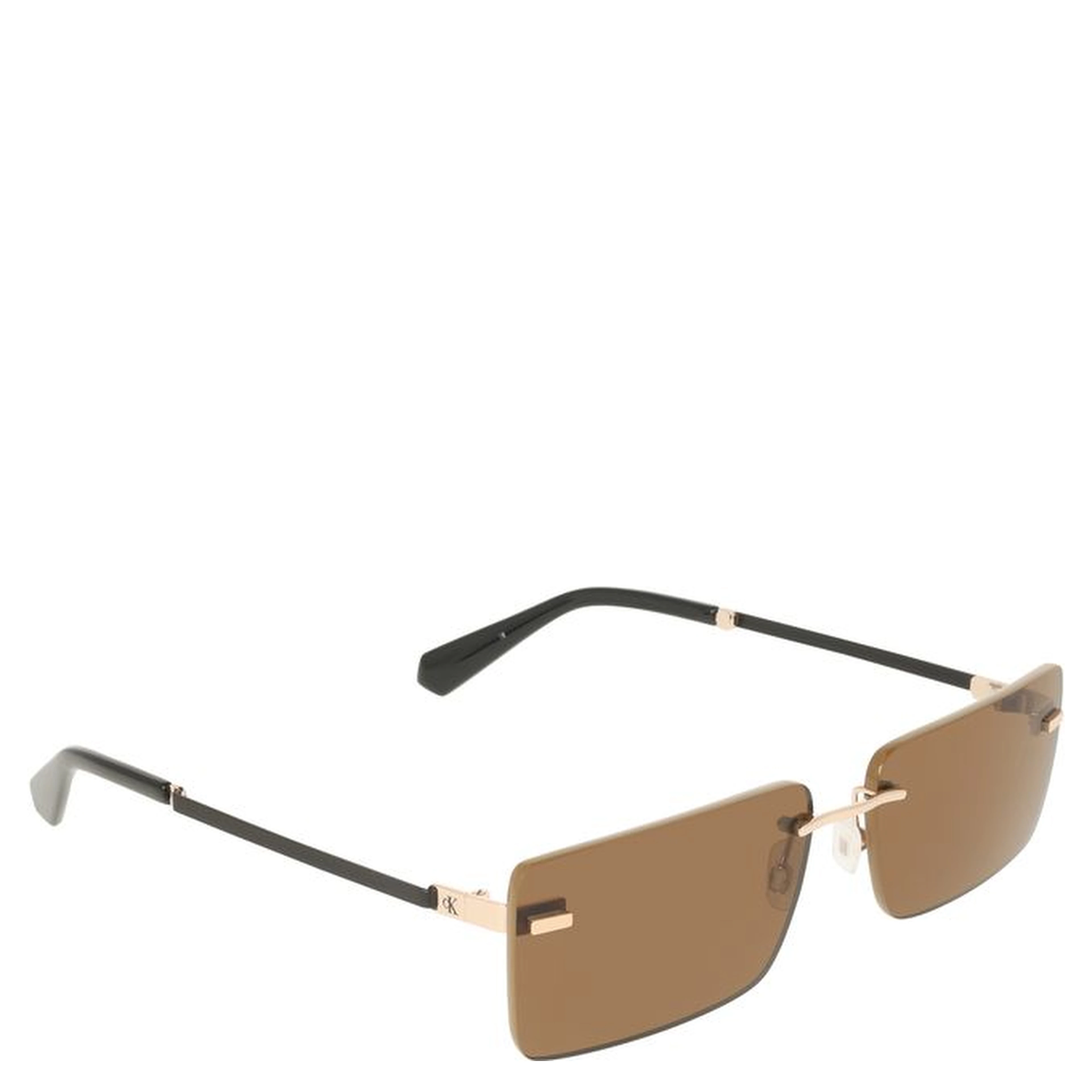 Beige Metal Women Sunglass