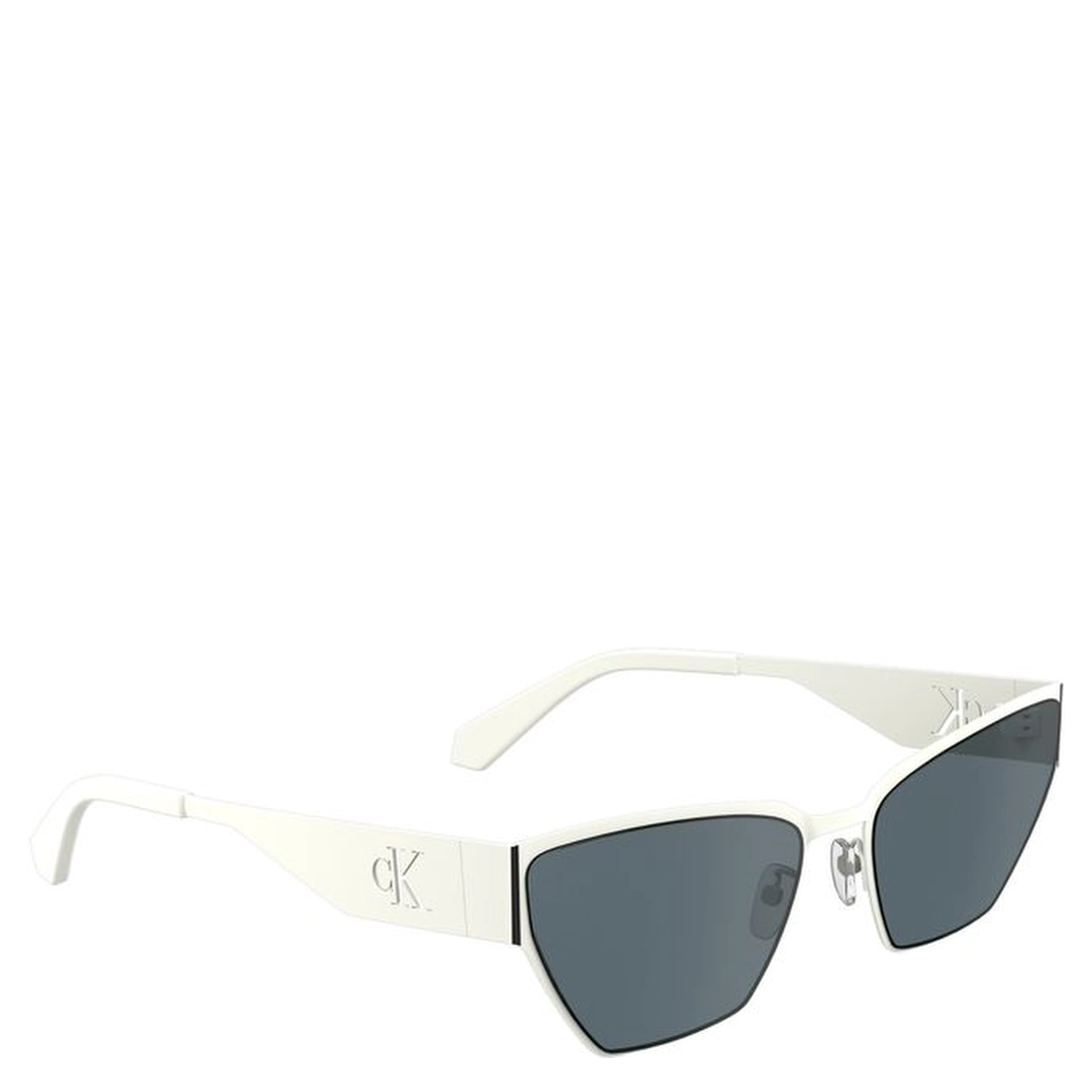 White Metal Women Sunglass