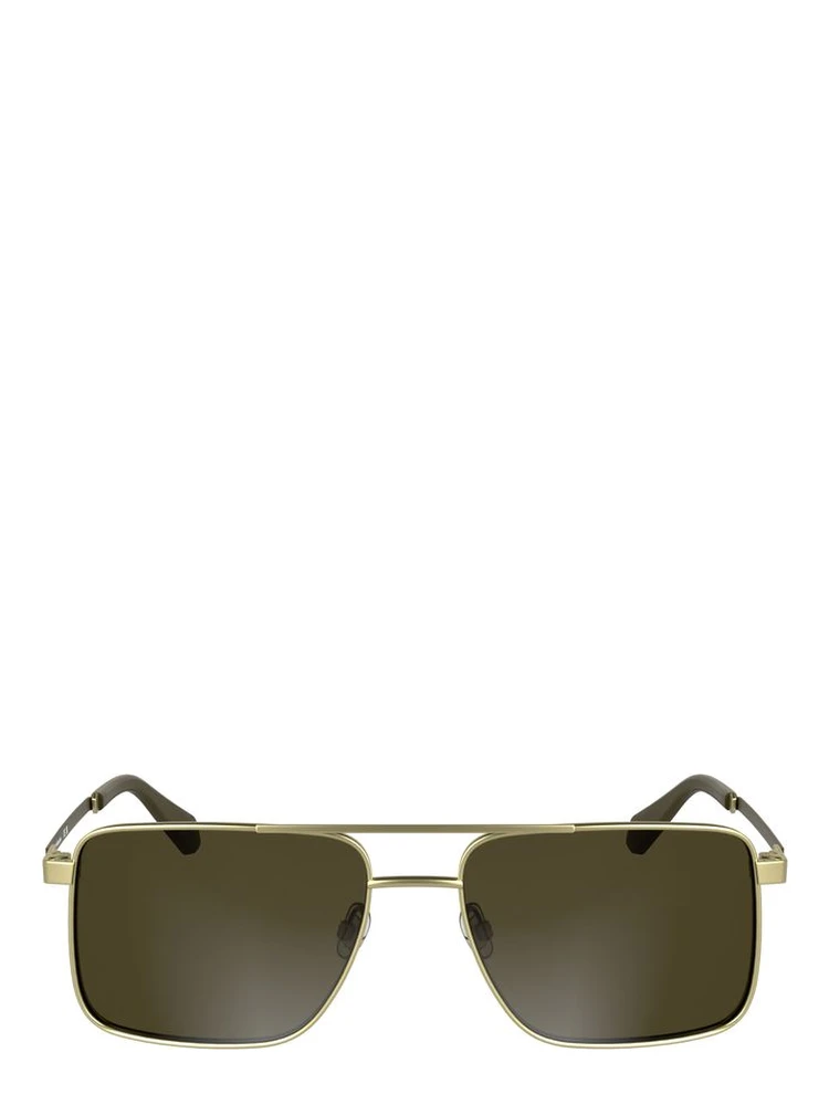 Gold Metal Men Sunglass