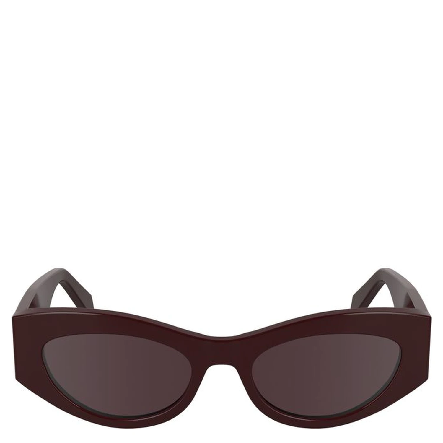 Red Acetate Women Sunglasses