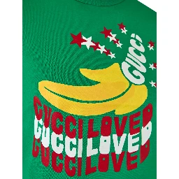 Green Cotton Logo T-Shirt