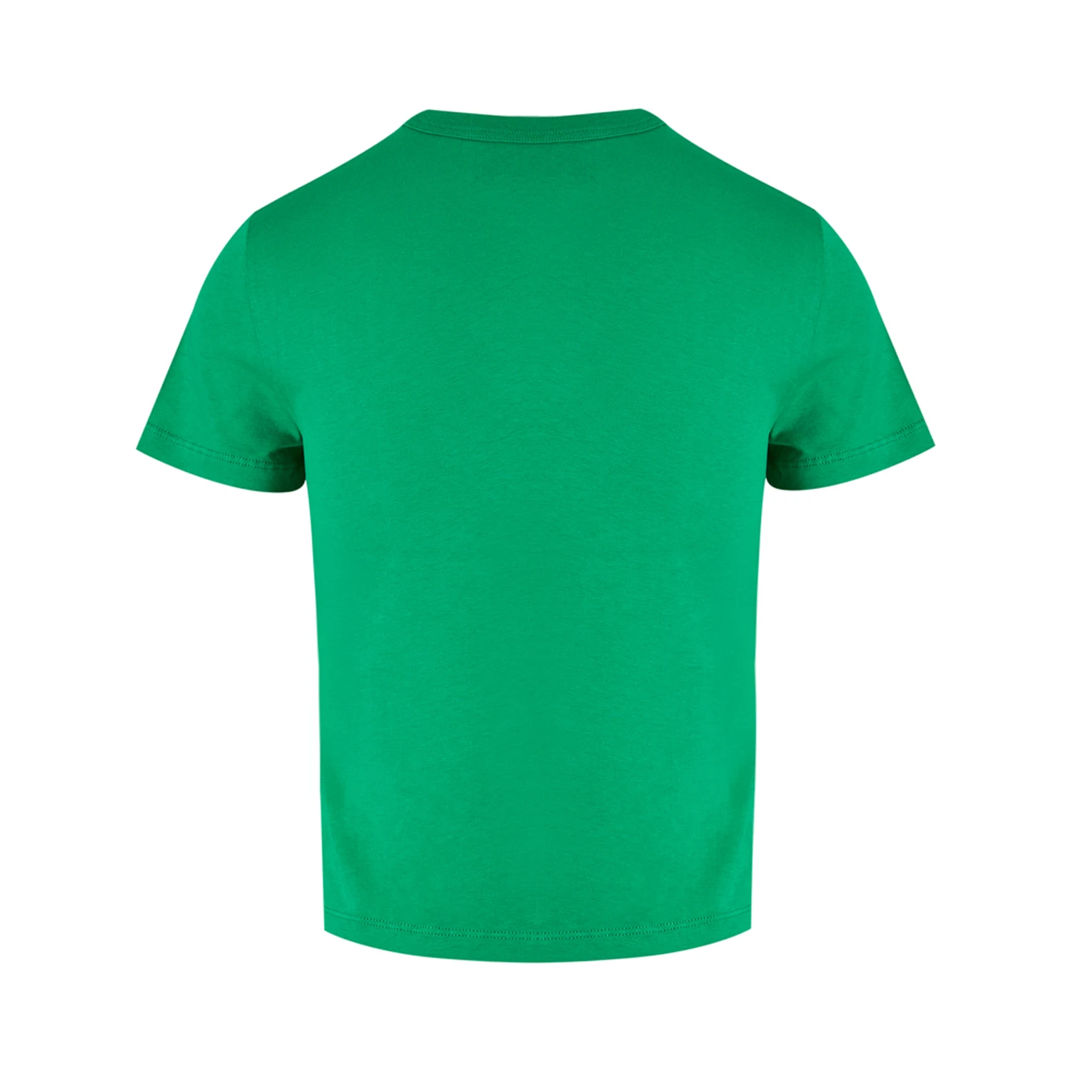Green Cotton Logo T-Shirt