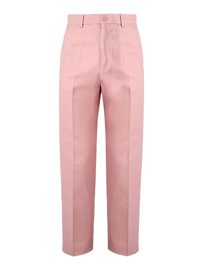 Light Pink Cotton Pants