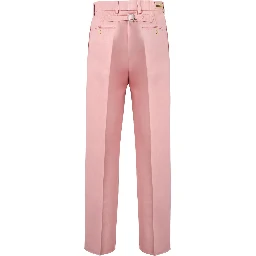 Light Pink Cotton Pants