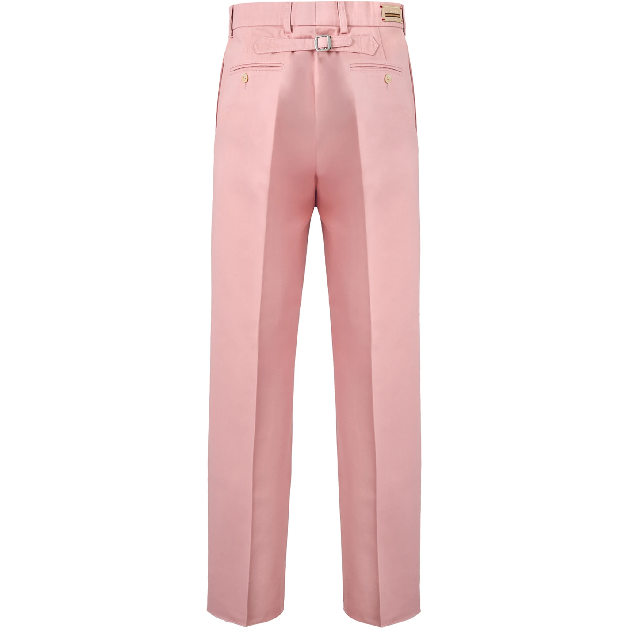 Light Pink Cotton Pants