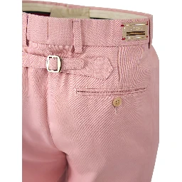 Light Pink Cotton Pants