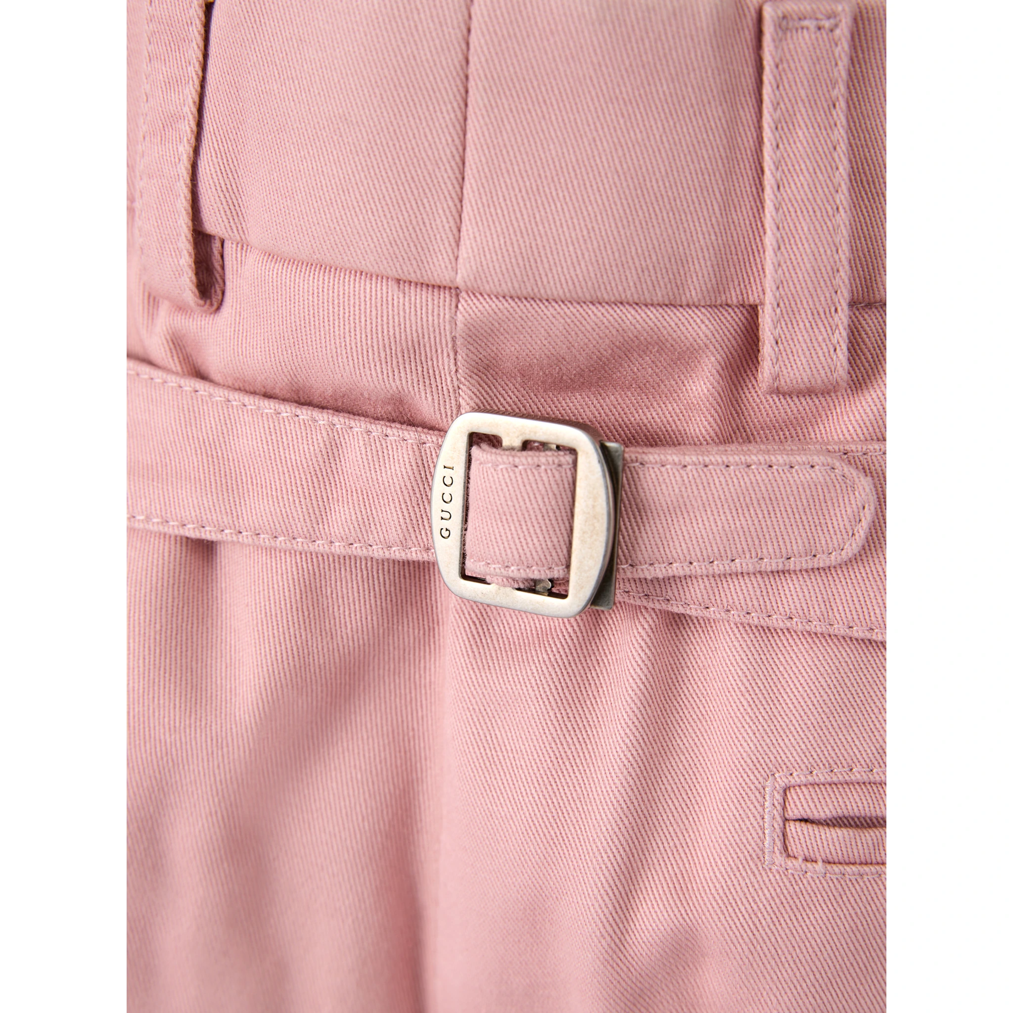 Light Pink Cotton Pants